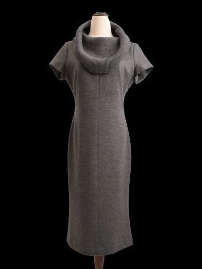 Excellent Escada Black Silk Dress Women&