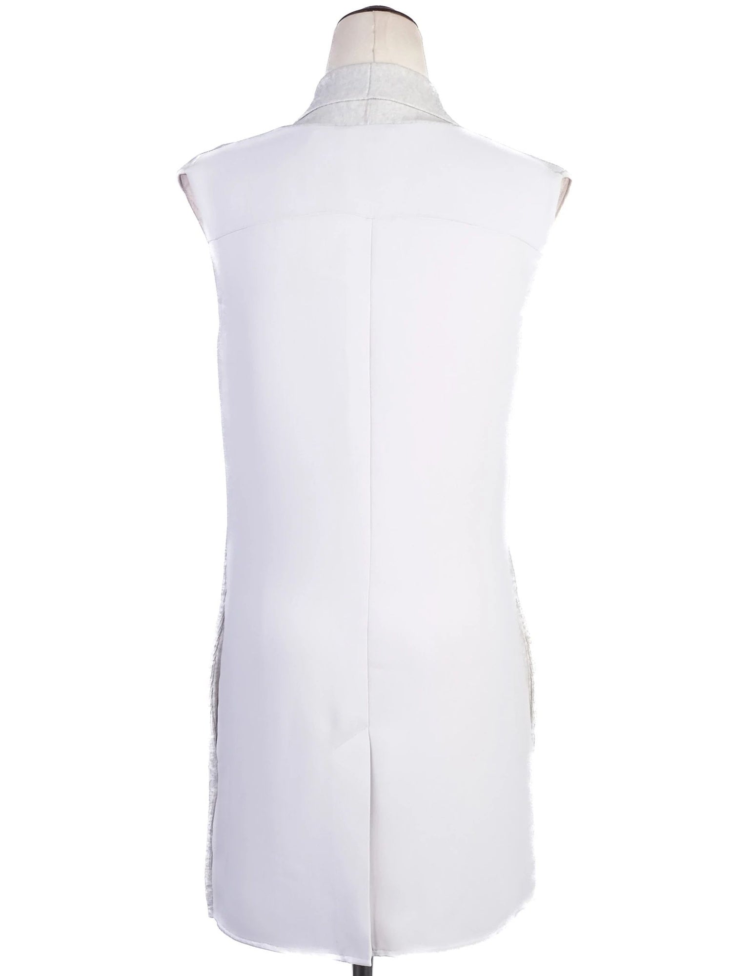 NEW Ted Baker Gray Wool Sleeveless Vest Size XS