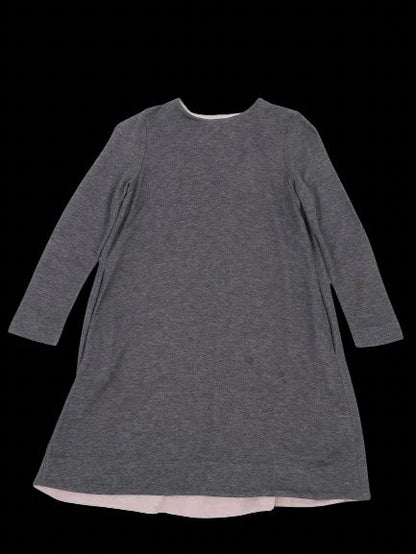 COS Gray Long-Sleeved Dress Size 6 Excellent Condition for Kids