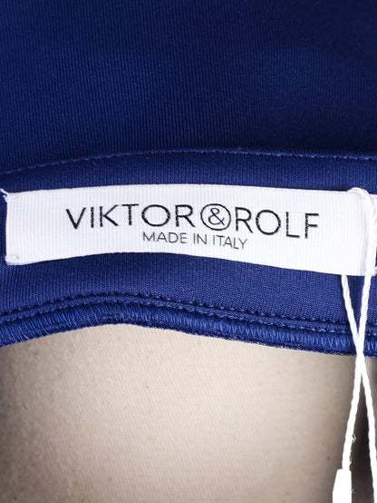 Excellent Victor&amp;Rolf Purple Bow Sweatshirt Women Size M