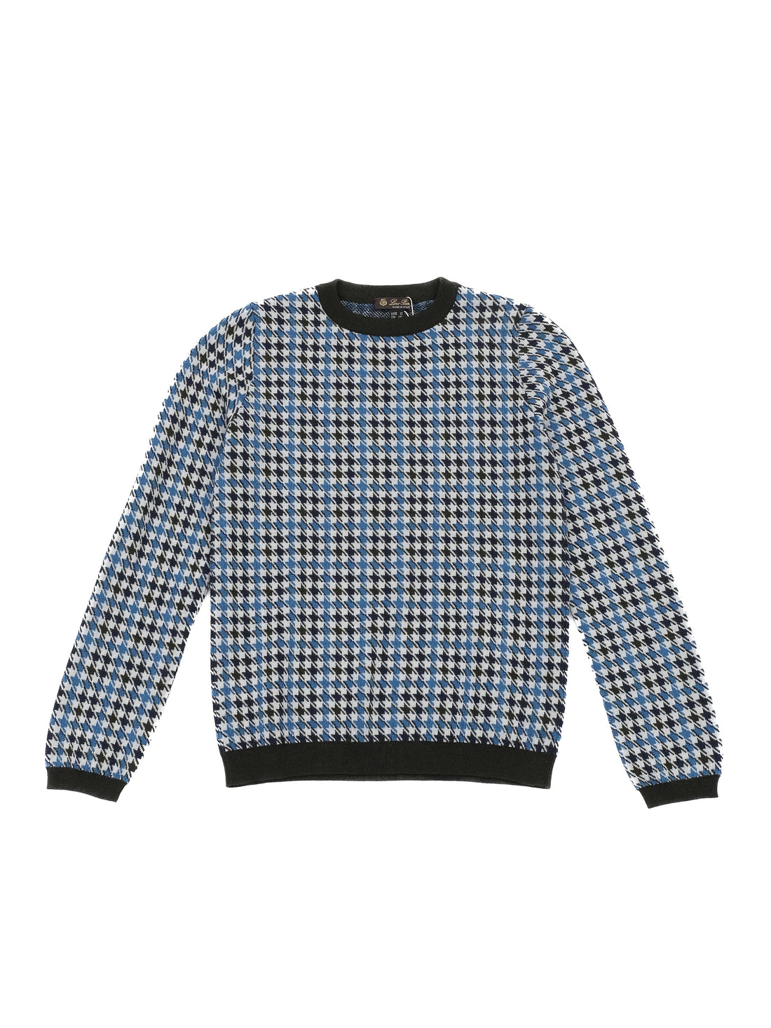 Perfect Loro Piana Houndstooth Sweater for Kids Size 12 Silk Blend
