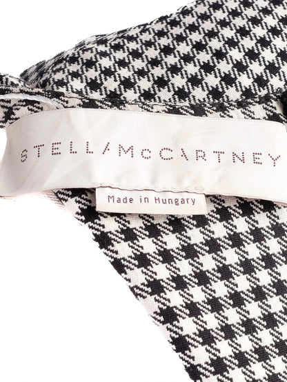 Excellent Stella McCartney Houndstooth Dress Size M Viscose