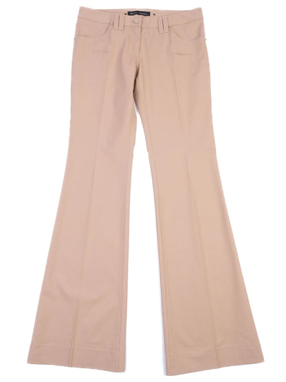 Excellent Barbara Bui White Flared Trousers Size S