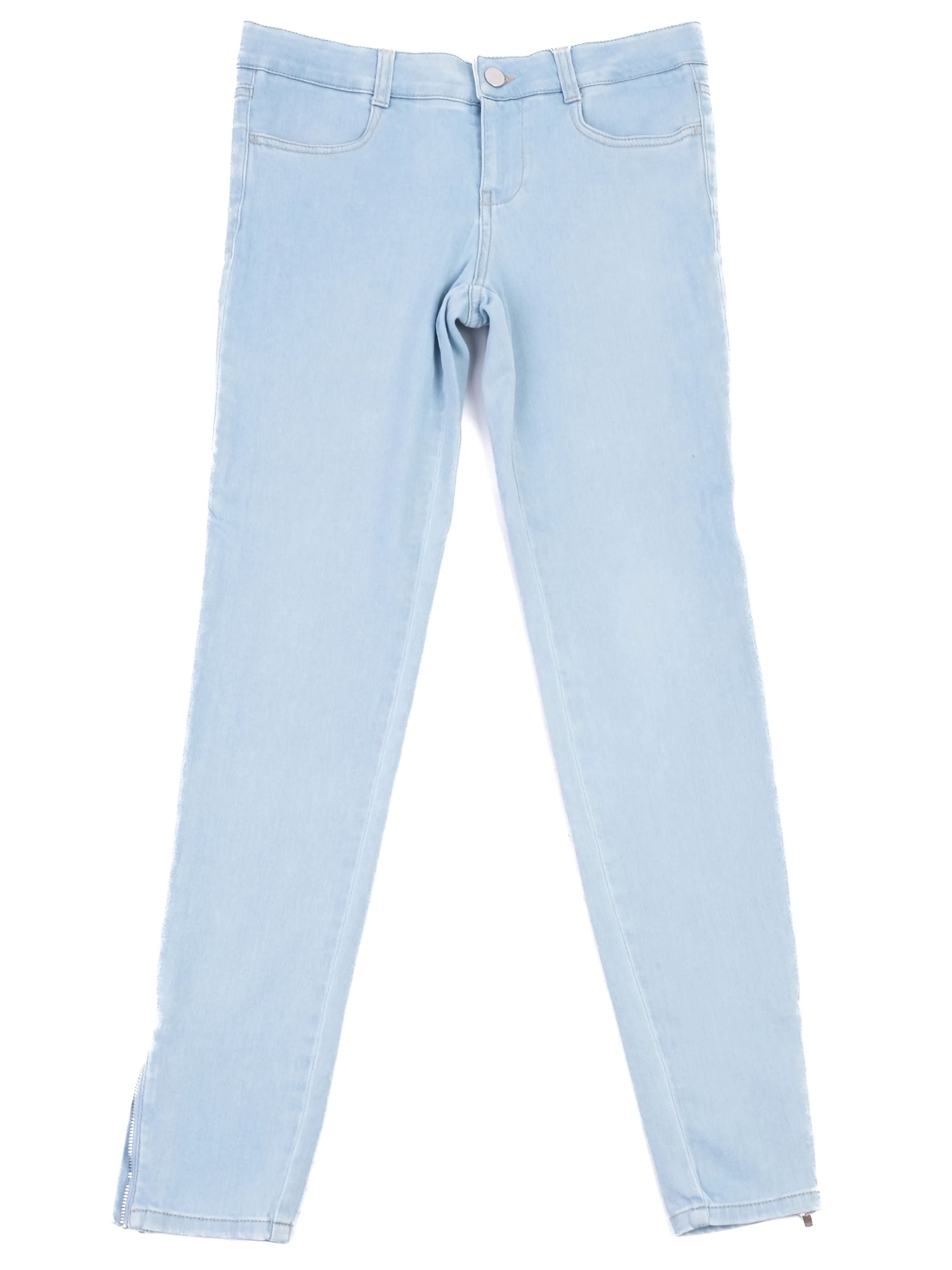 Excellent Stella McCartney Blue Light Denim Jeans Size M Made in Italy