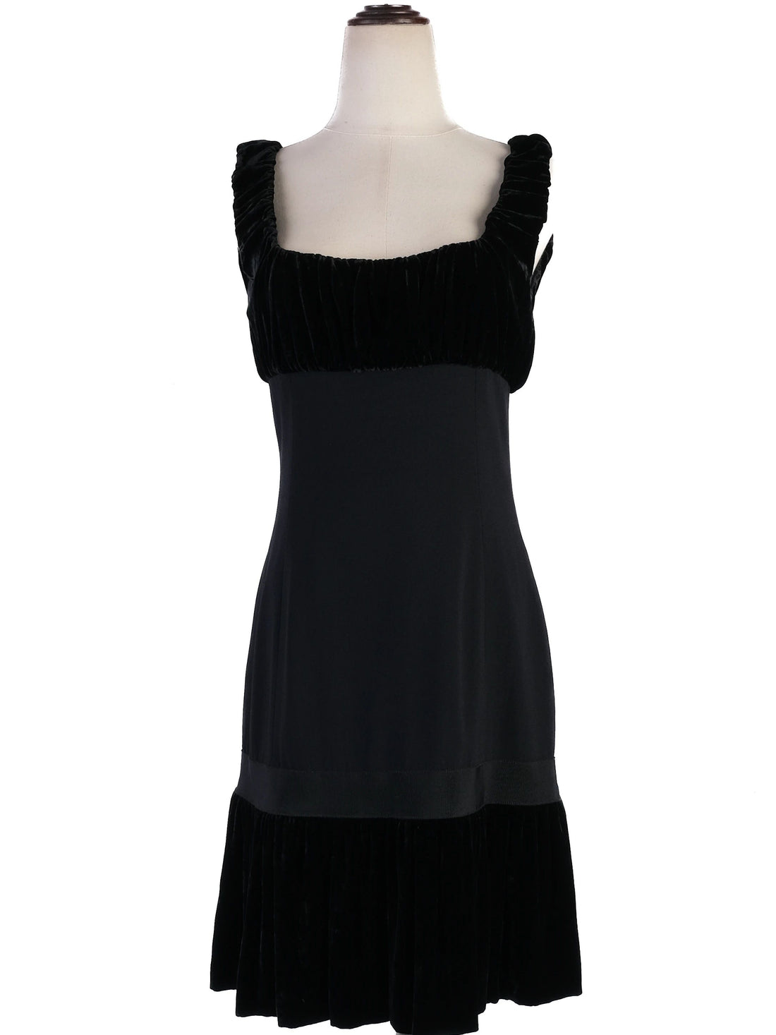Moschino Black Sleeveless Dress Excellent Condition Viscose