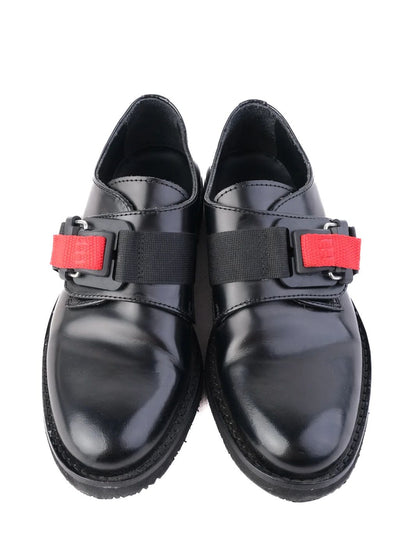 Excellent Gallucci Black Leather Kids Shoes Size 32