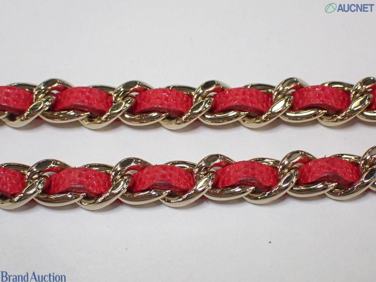 Chanel Matelasse Caviar Skin Coco Mark Round Chain