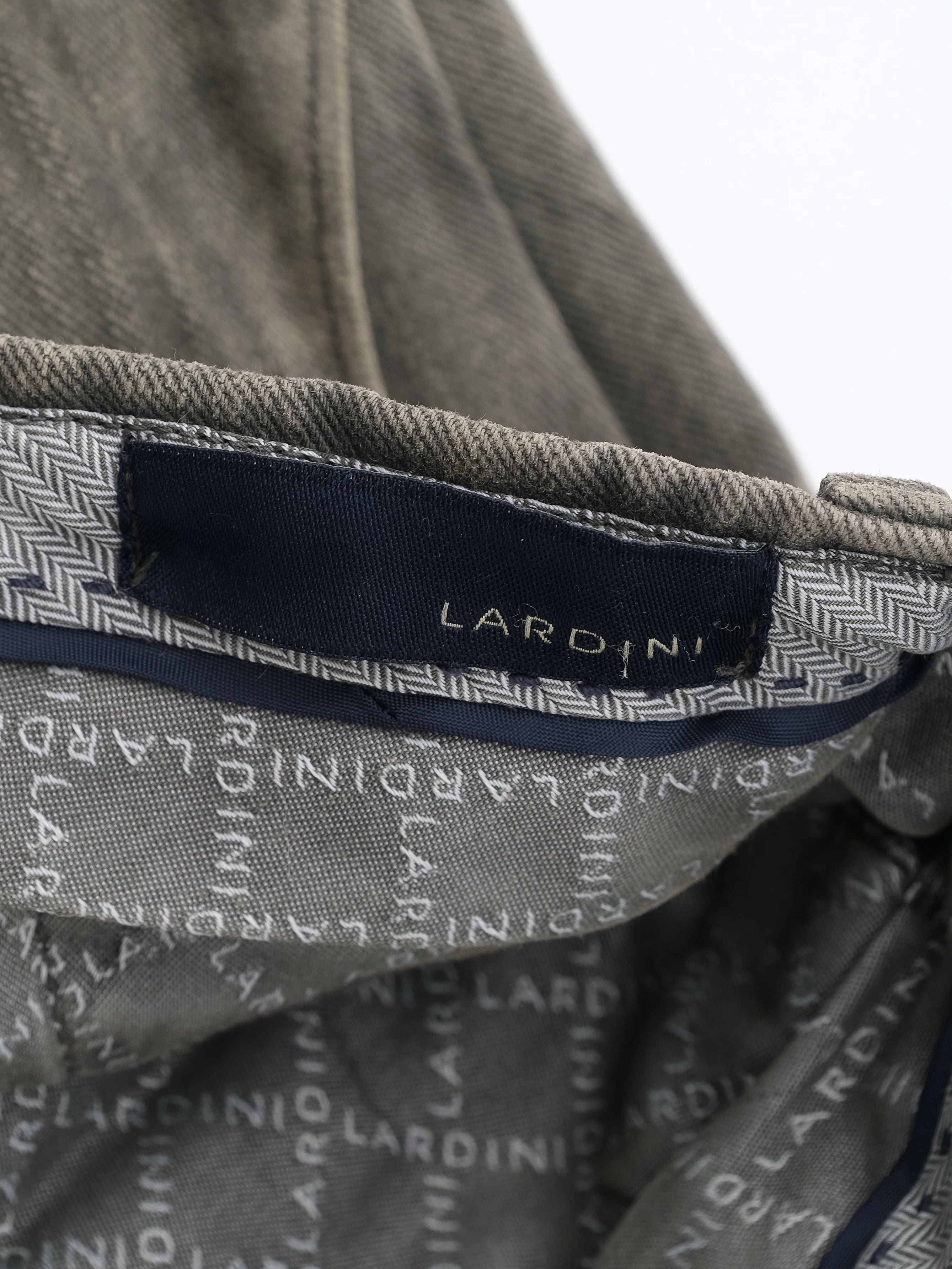 Excellent Lardini Gray Pants Size XXL for Men