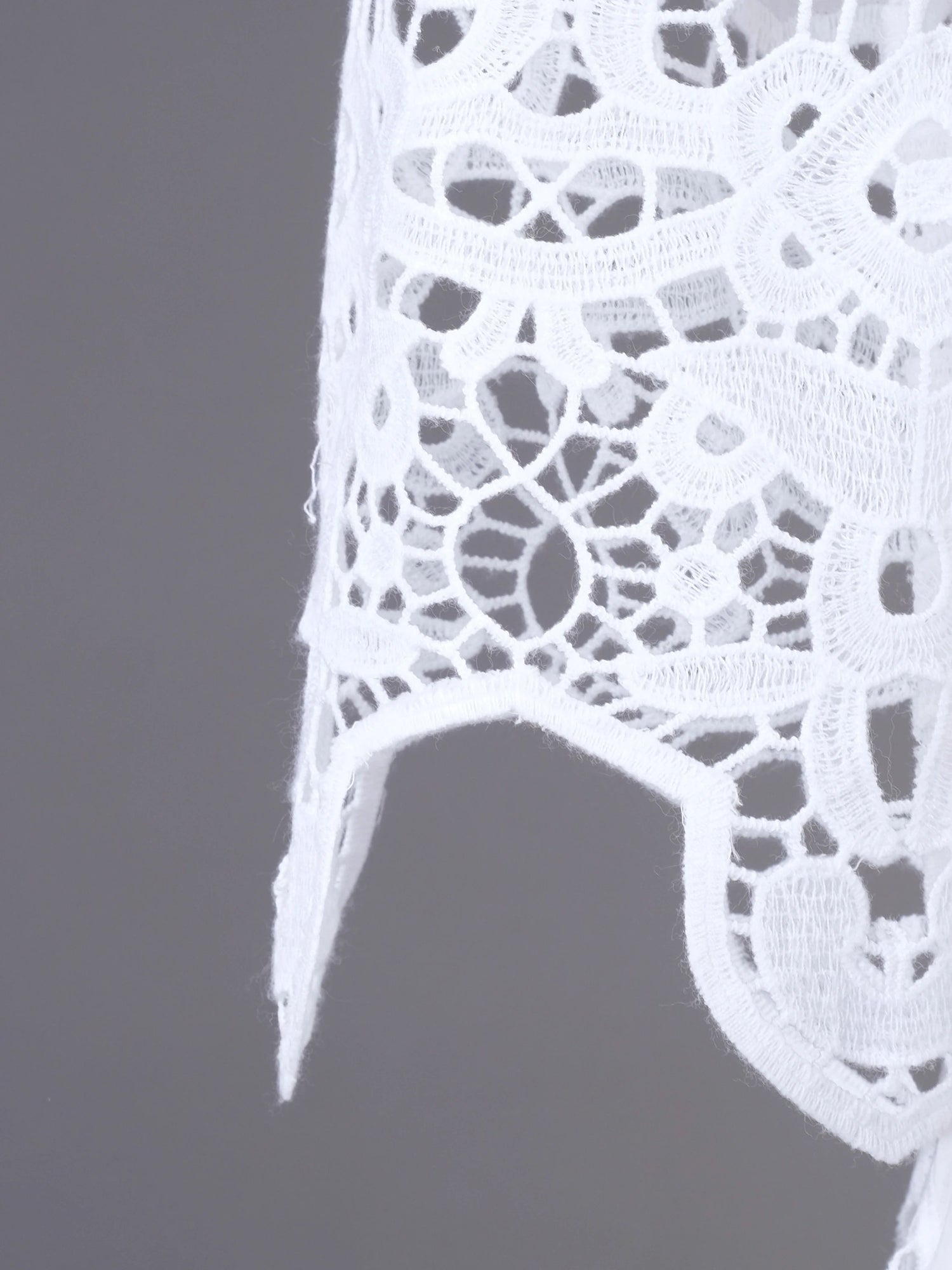 Excellent By Malene Birger White Cotton Lace Dress Size XS