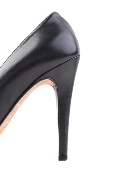Coccinelle Black Leather High Heeled Pumps Excellent Condition