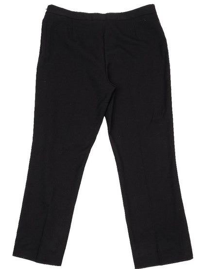 Excellent Moschino Cheapandchic Black Wool Dress Pants Size M