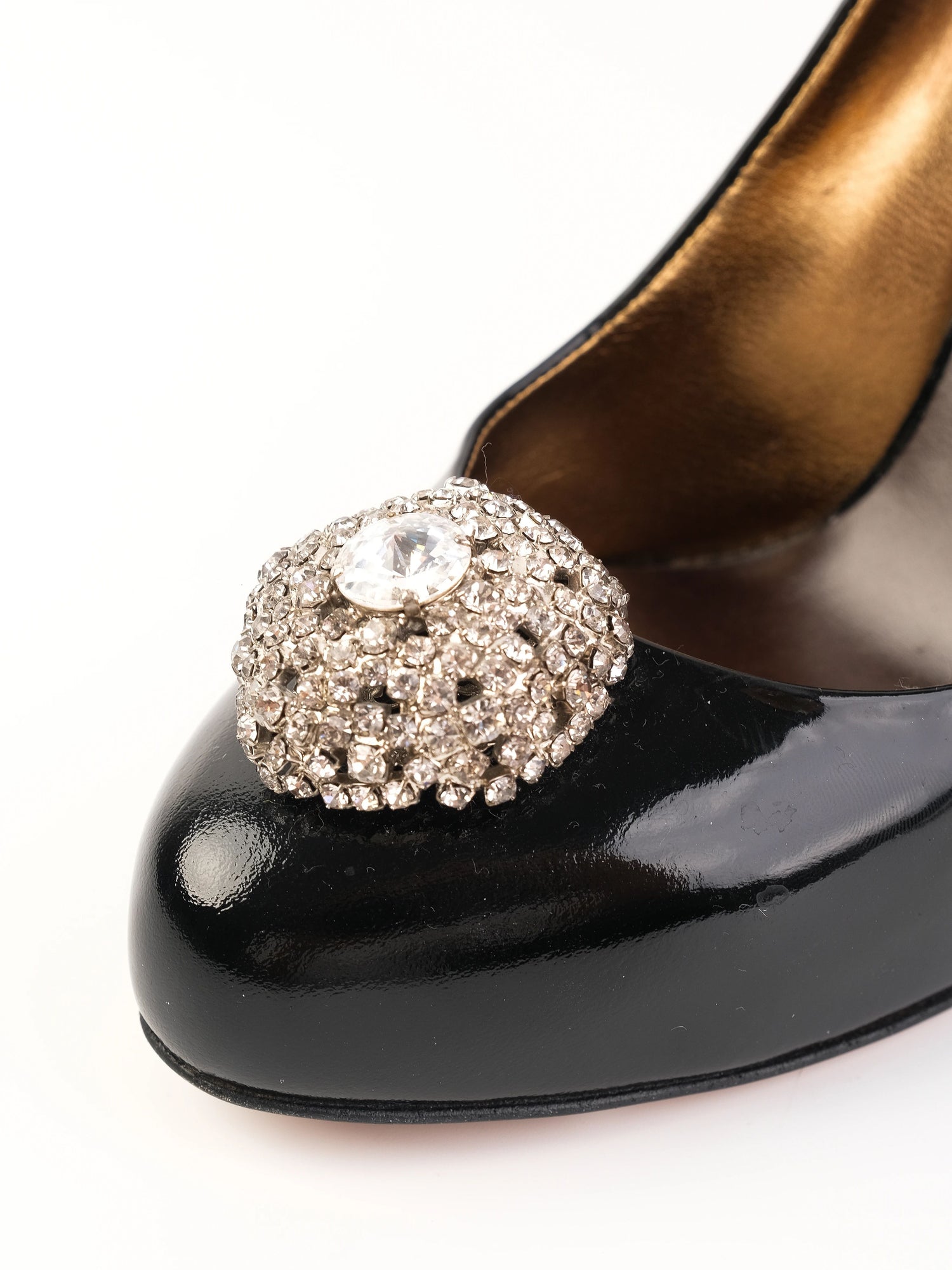 Excellent Giuseppe Zanotti Black Leather High-Heeled Shoes Size 38.5