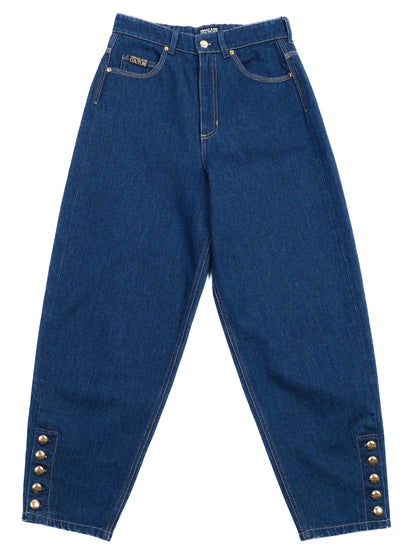 Excellent Versace Jeans Couture Blue Denim Size M Women