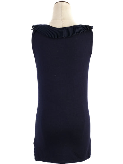 Excellent Ralph Lauren Navy Blue Sleeveless Dress Size XS