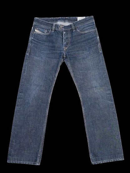 Excellent Diesel Viker-R-Box Blue Denim Jeans Size L