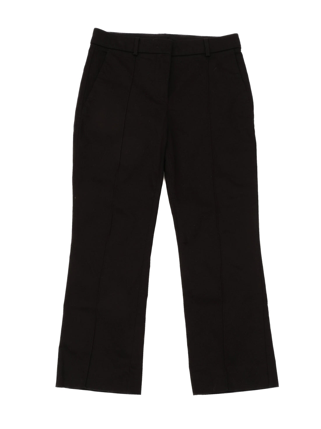 Sportmax Excellent Black Pants Size M 97% Cotton 3% Elastane
