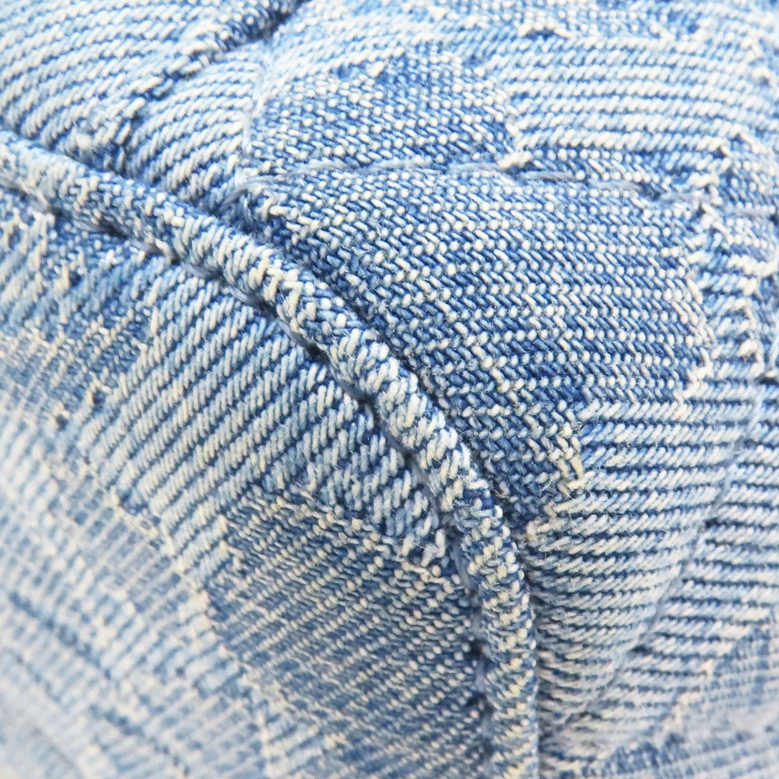 Chanel Sweetheart Small Vanity Case Shoulder Bag Denim Blue