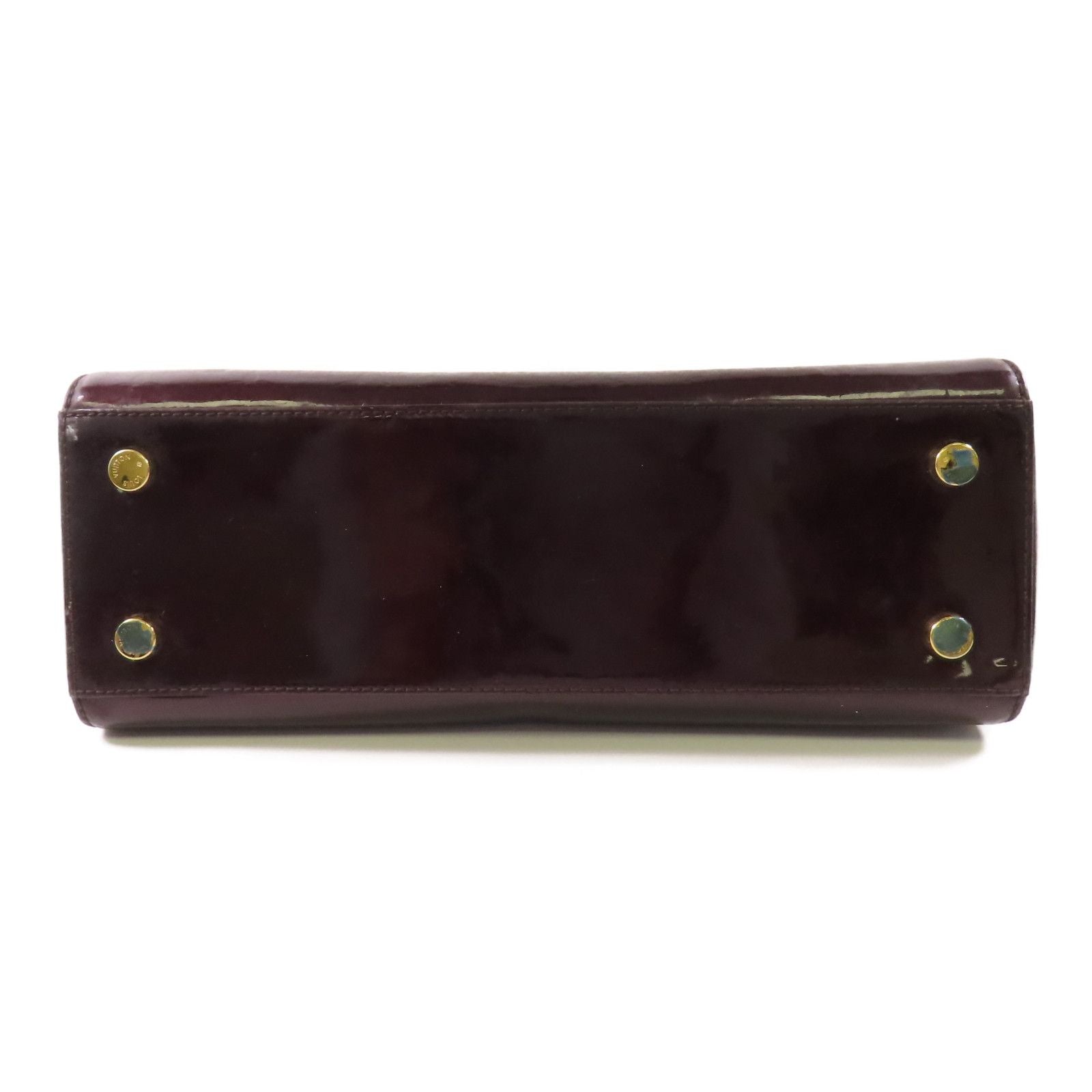 Louis Vuitton Vernis Blair Mm Handmade Shoulder And Back Bag Brown Red 2way Shoulder Bag M 90233