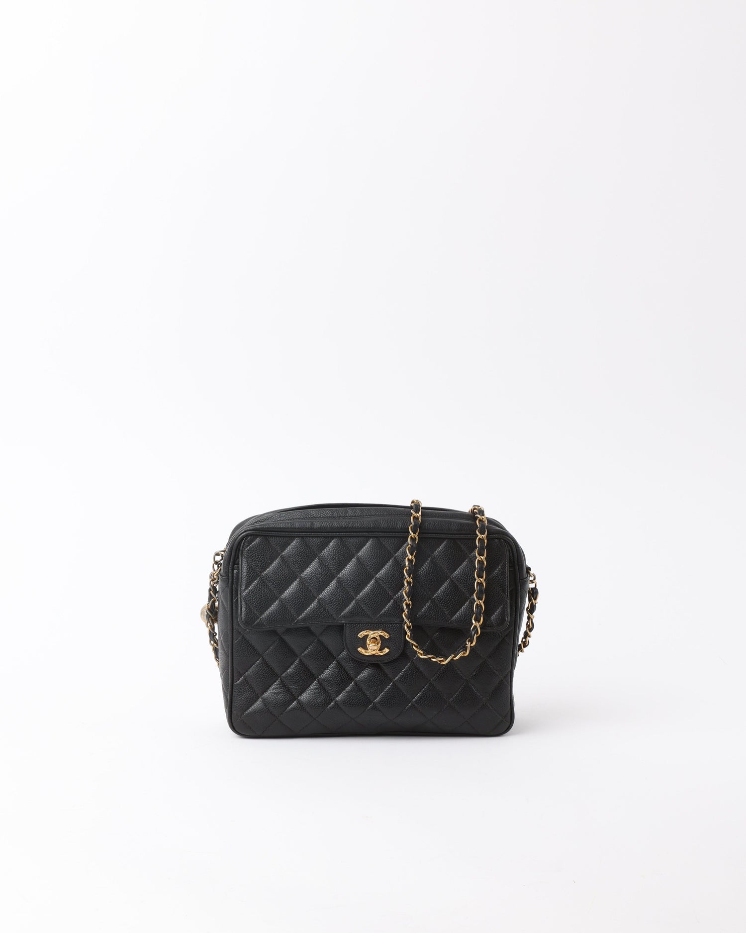 Chanel Cc Caviar Camera Bag