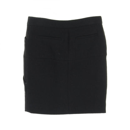 Chanel Black Skirt Wool P 44341v 32650