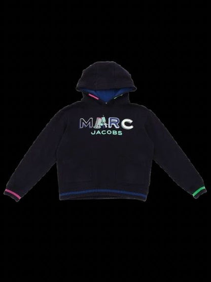 Excellent Marc Jacobs Blue Cotton Hoodie for Kids Size 10