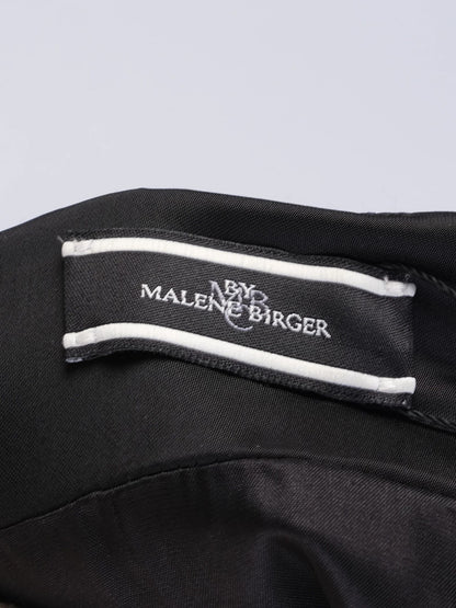 NEW By Malene Birger Black Strapless Dress with Embellishments