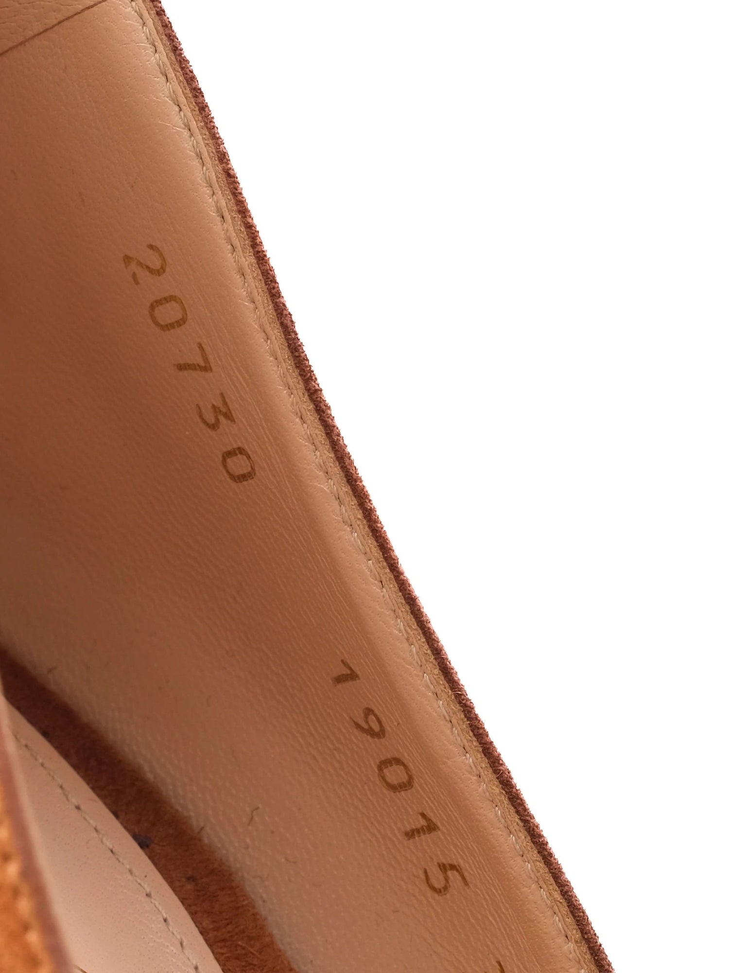 Excellent Gianvito Rossi Orange Leather High-Heeled Shoes for Women