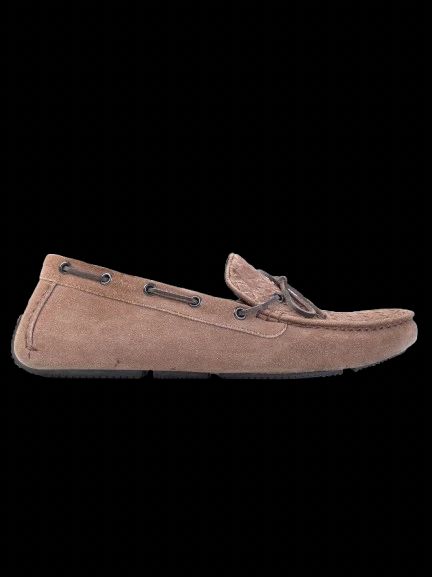 Excellent Bottega Veneta Orange Leather Loafers Size 43 Men