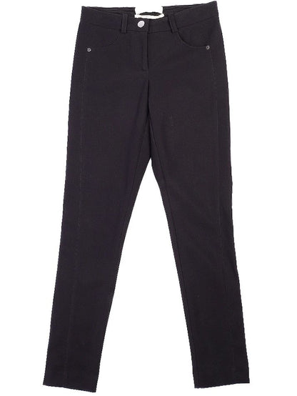 Excellent Pinko Black Nylon Pants Size XS Styled in Italy