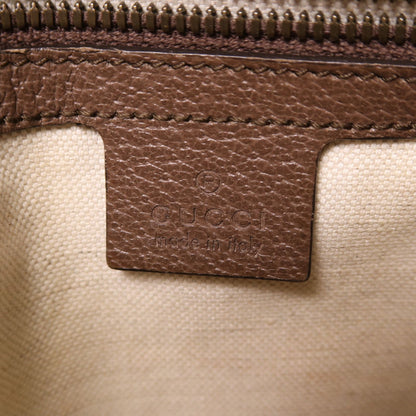 Gucci Painted Canvas Supreme Ophidia Small Messenger Golden Shoulder Bag Brown Pvc Coated Canvas 54792