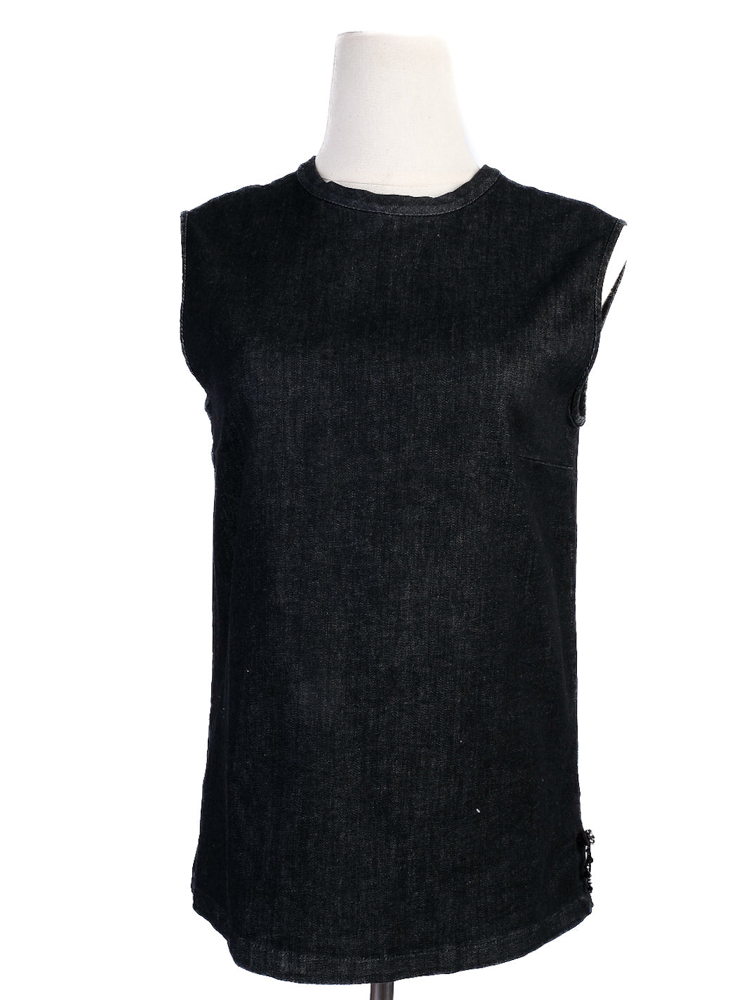 Max Mara Black Cotton Dress Size S Excellent Condition