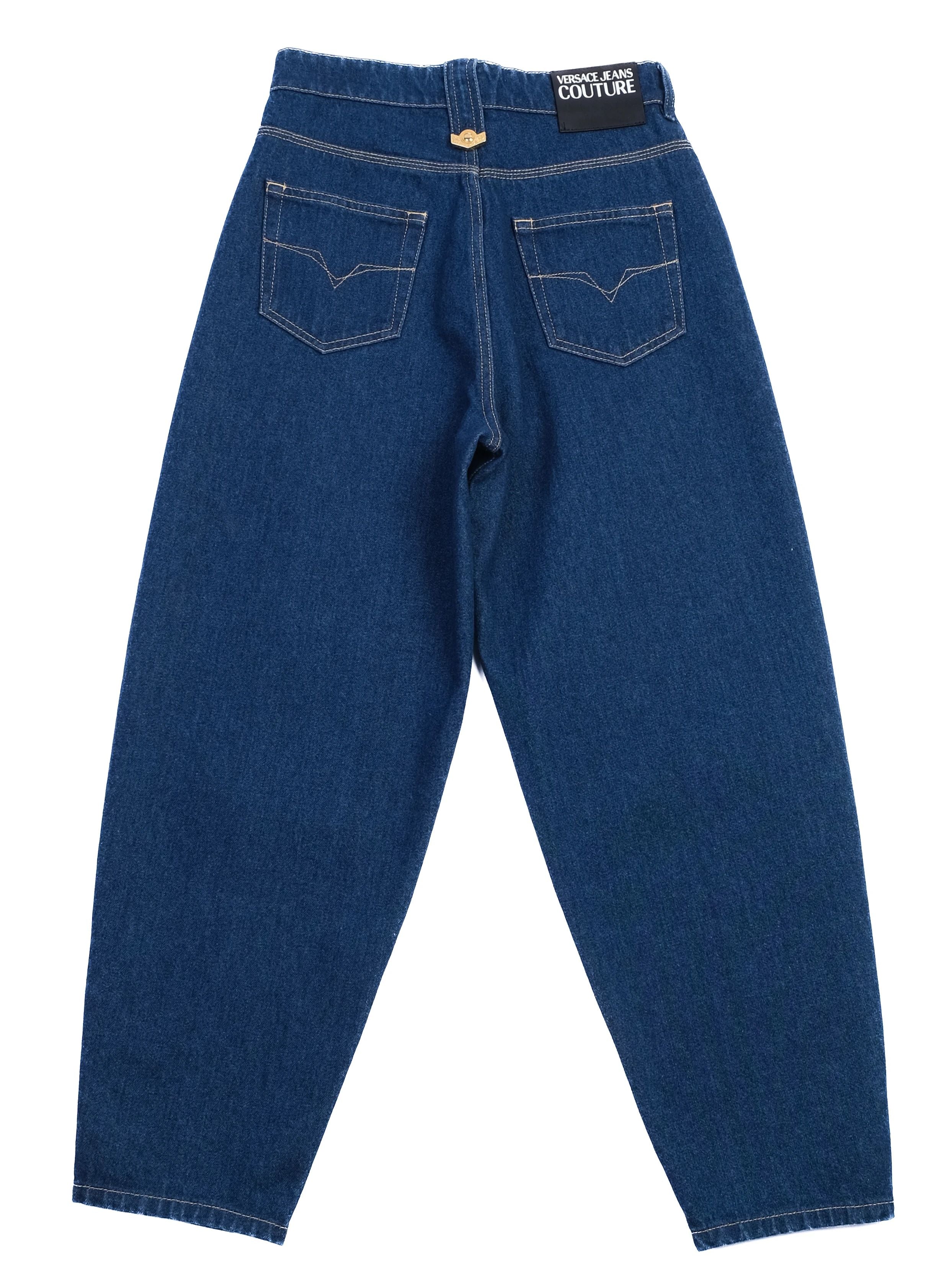 Excellent Versace Jeans Couture Blue Denim Size M Women