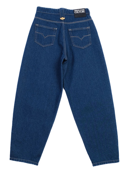 Excellent Versace Jeans Couture Blue Denim Size M Women