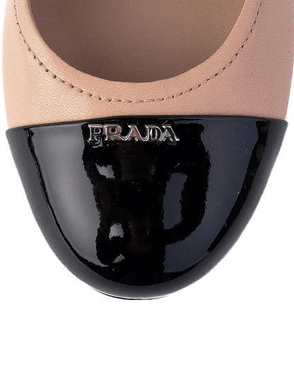 Perfect Prada Mary Jane Style Shoes White Leather Size 31 for Kids