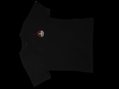 Excellent Vans Kids T-shirt Black Size 14 Off The Wall Pizzeria