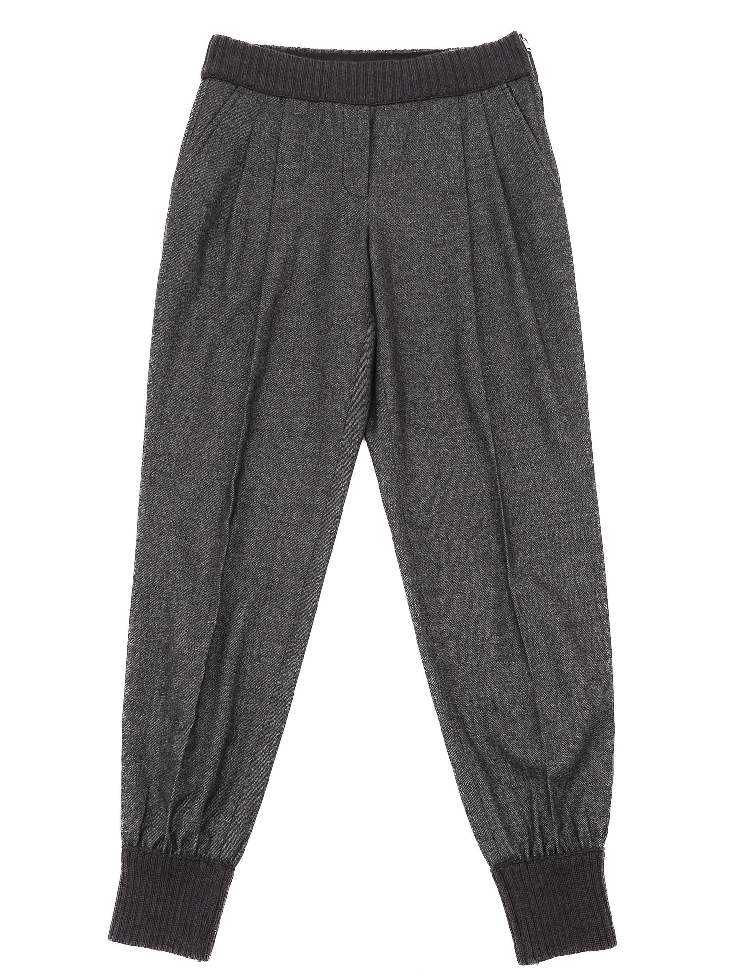 Excellent Dolce &amp; Gabbana Gray Wool Jogger Pants Size S
