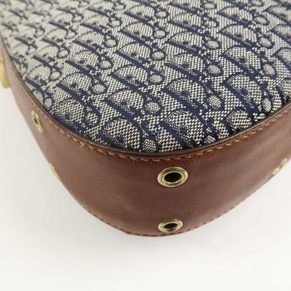 Christian Dior Trotter Street Chic Canvas Shoulder Bag