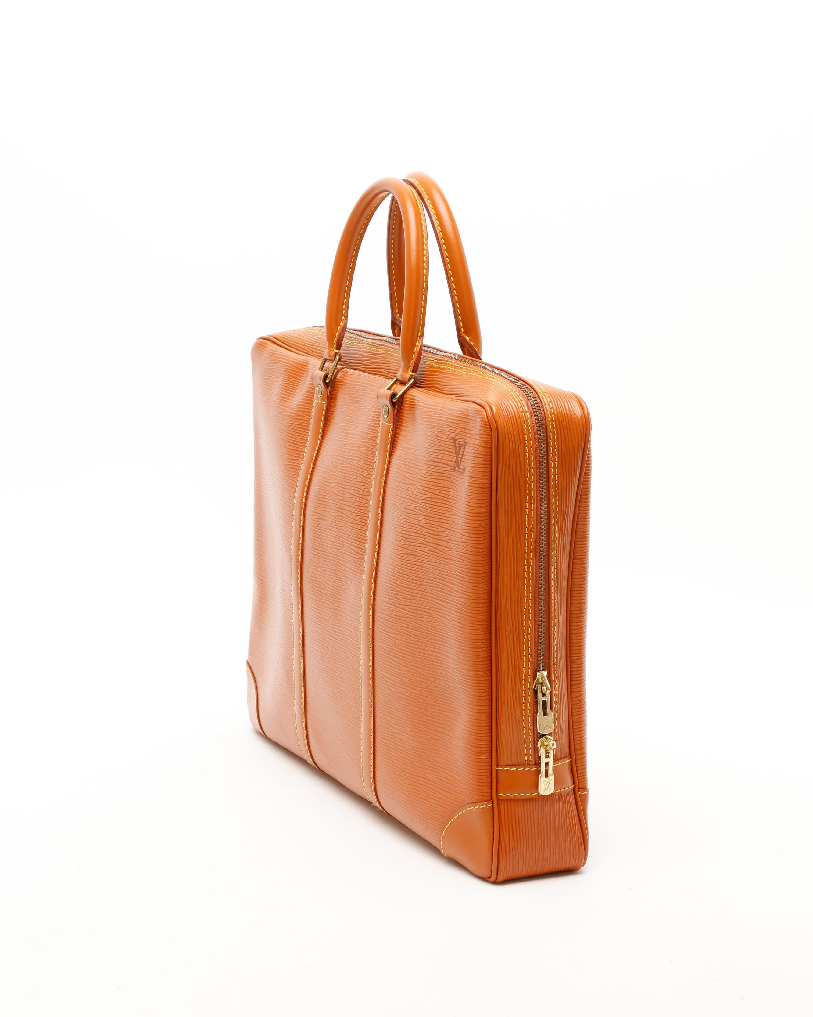 Louis Vuitton Epi Porte Documents Voyage Bag