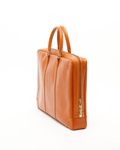 Louis Vuitton Epi Porte Documents Voyage Bag