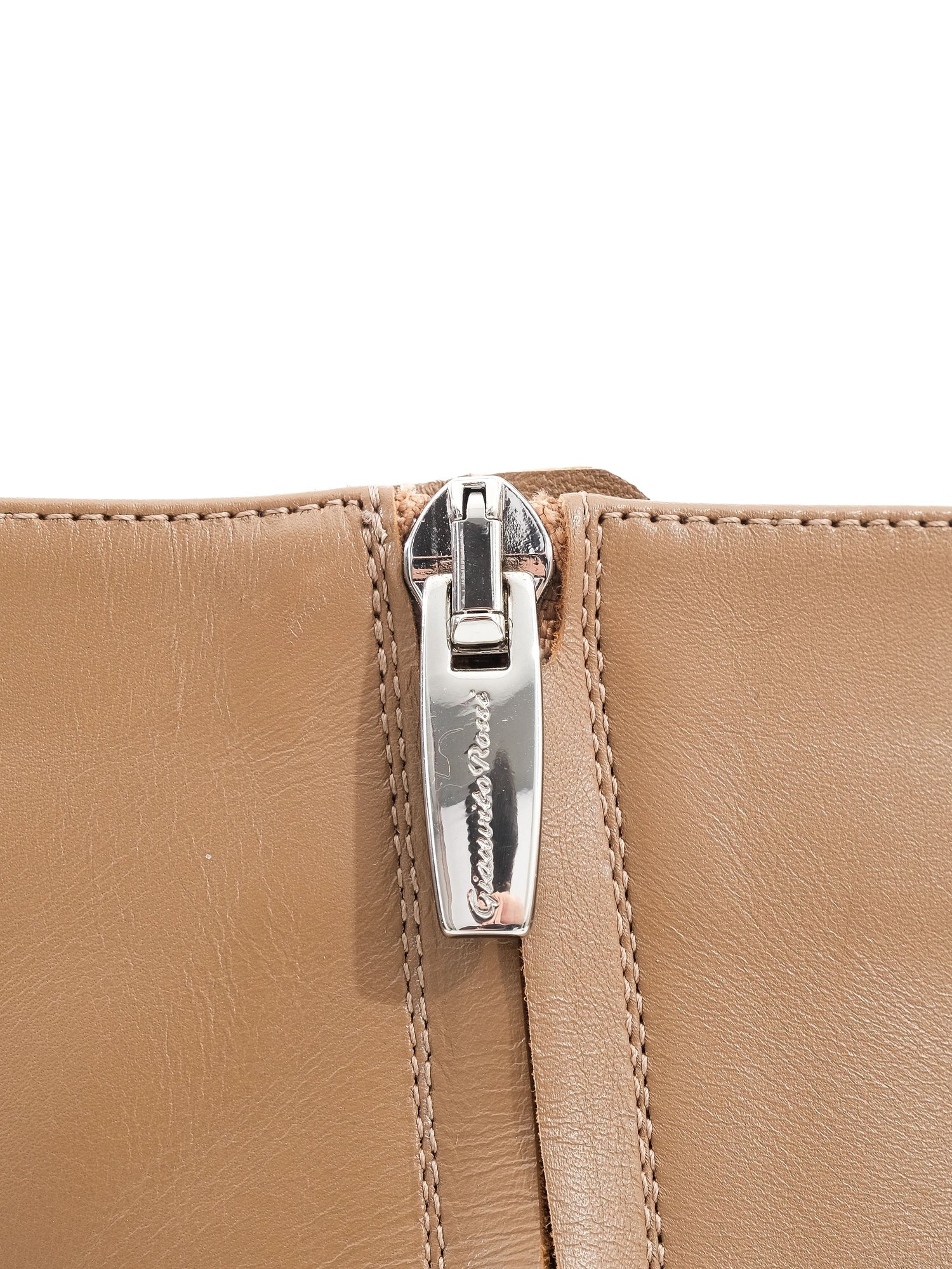 EXCELLENT Gianvito Rossi Orange Leather High-Heeled Ankle Boots Size 39