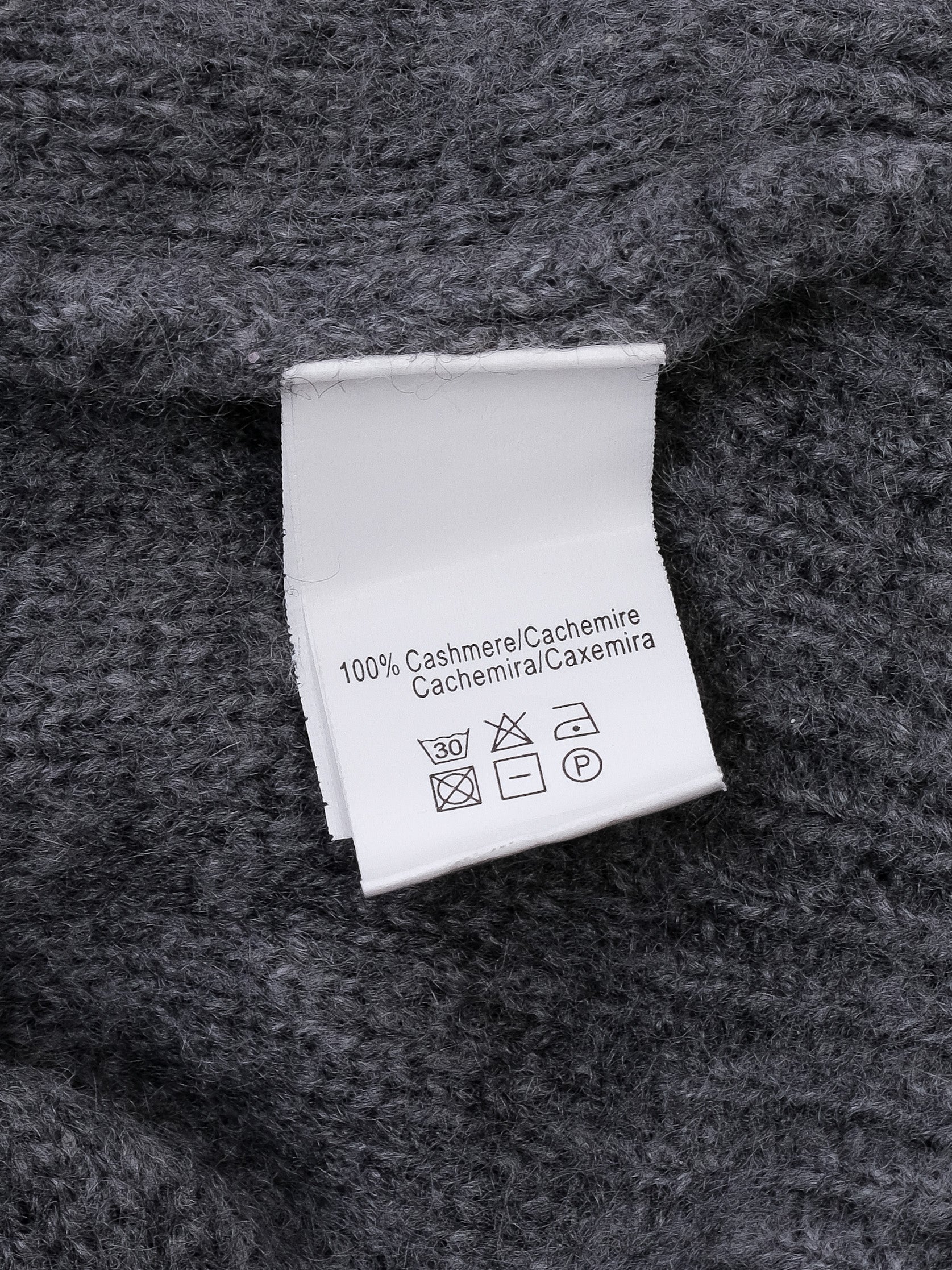 Perfect Bonpoint Gray Cashmere Sweater for Kids Size 4
