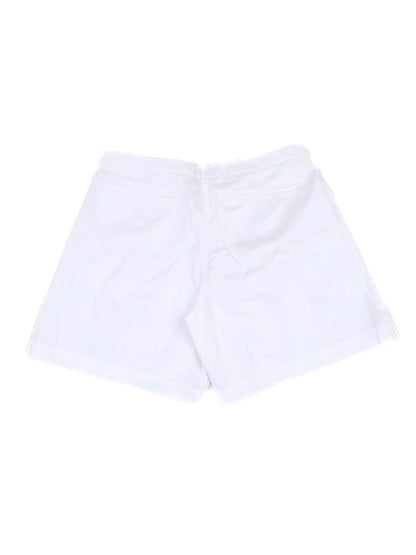 Excellent Emporio Armani White Cotton Shorts Size M for Women
