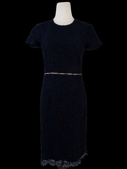 Excellent Burberry Blue Lace Dress Women&