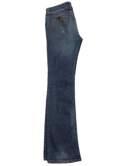 Excellent Red Valentino Blue Cotton Jeans Size M