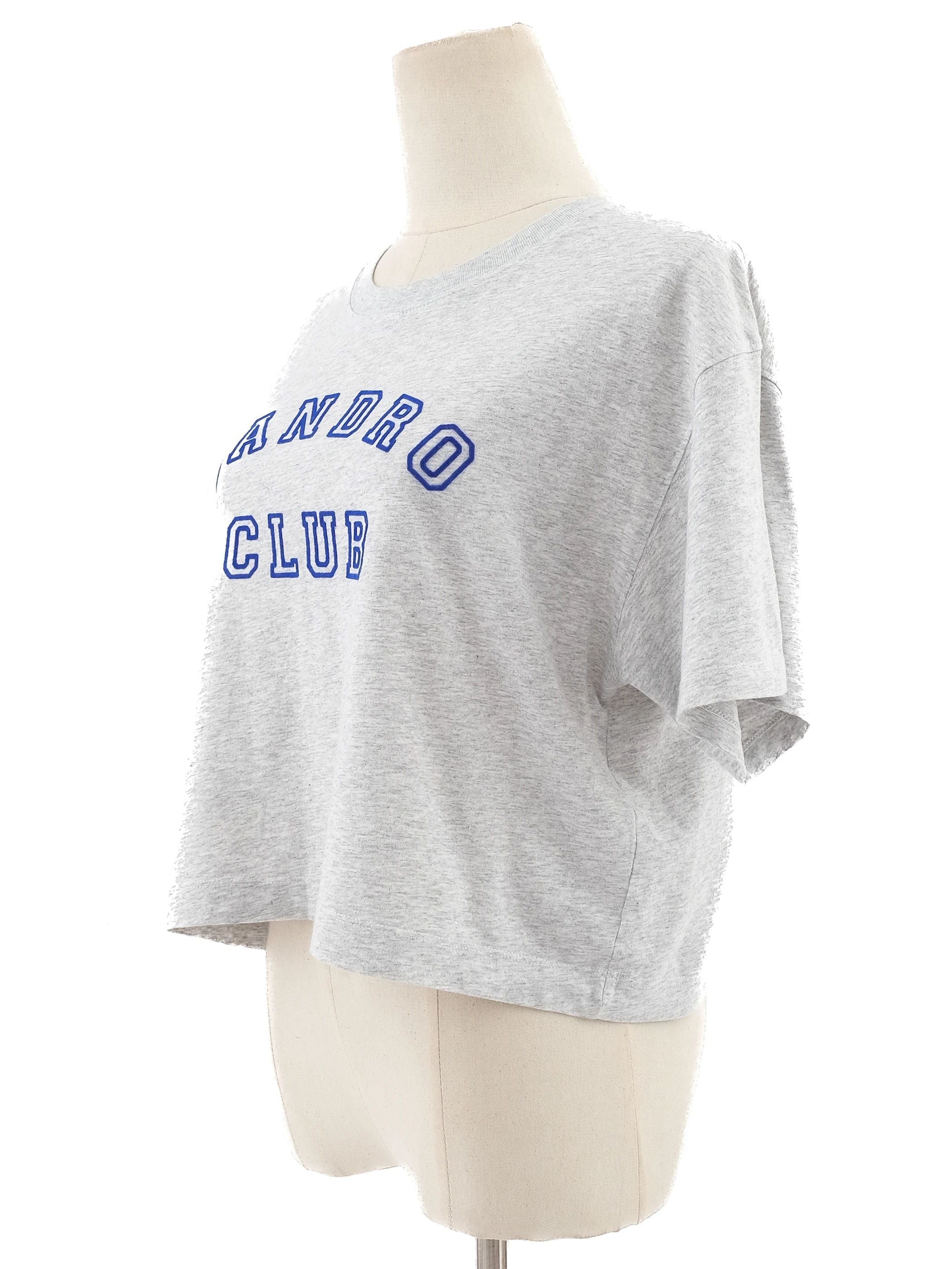 Excellent Sandro Gray T-Shirt Women&