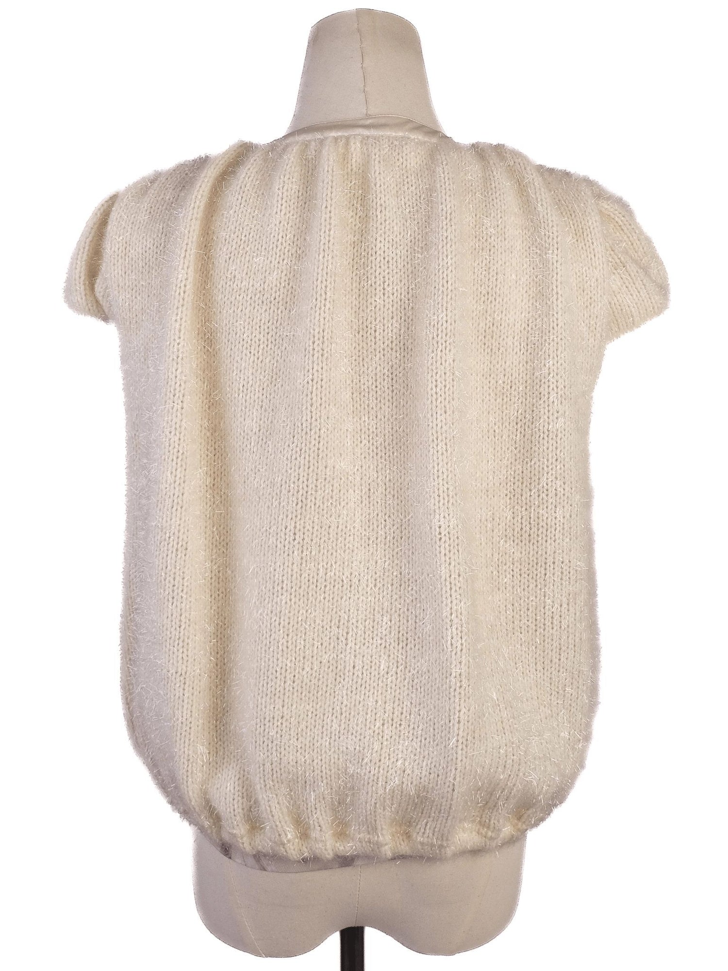 Average Roberto Cavalli Angels White Nylon Cardigan Size 14 For Kids