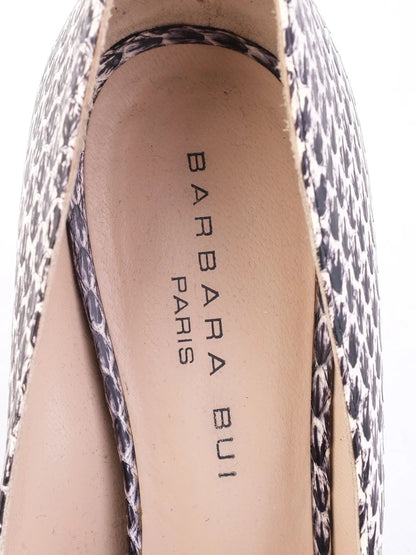 Excellent Barbara Bui High-Heeled Leather Stiletto Shoes Size 36.5