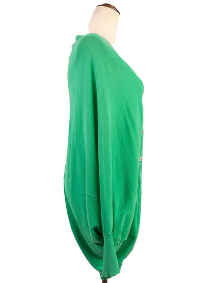 Excellent Paul&amp;Joe Green Cotton Oversized Cardigan Size M