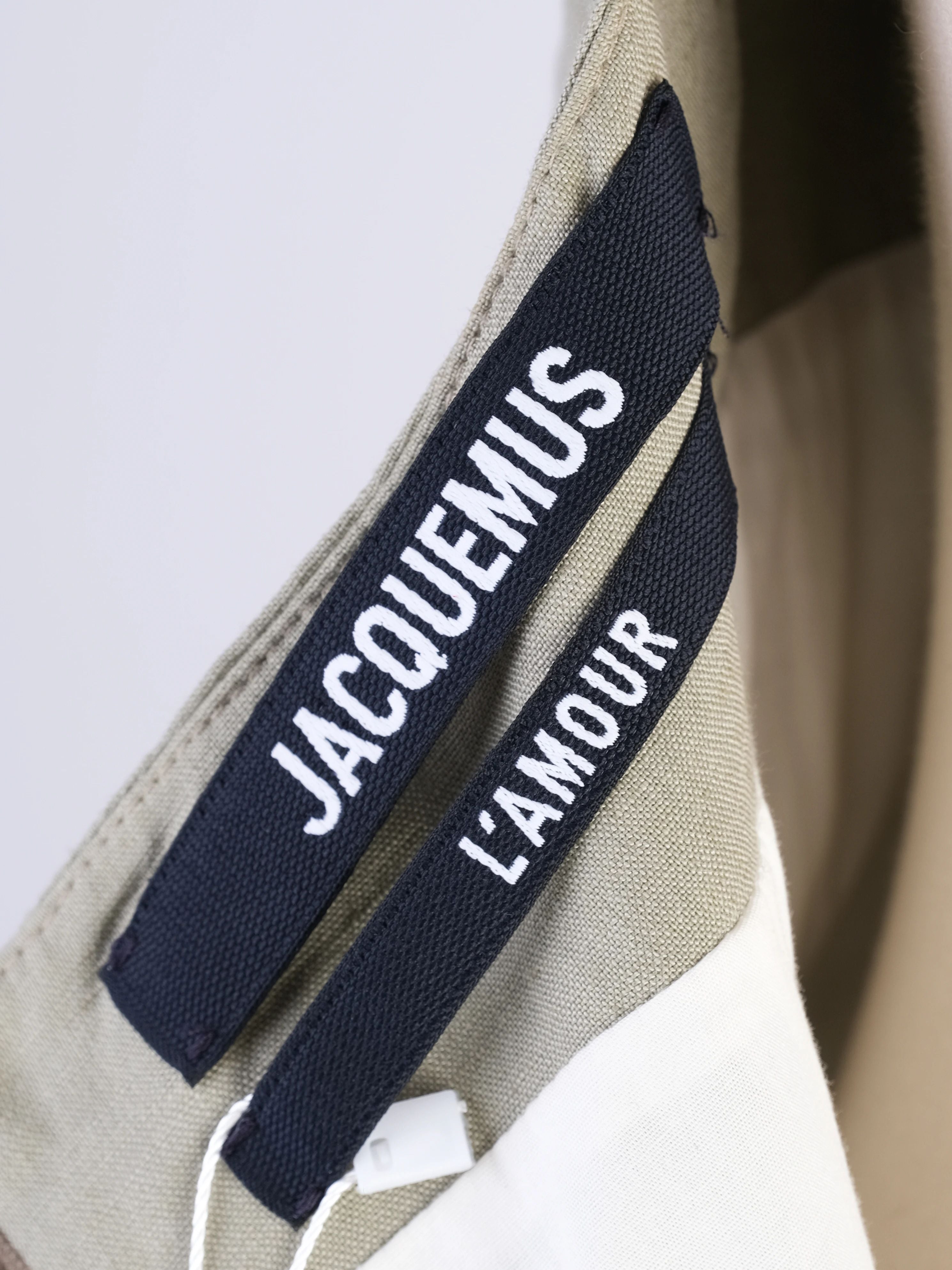 Excellent Jacquemus Green Off-Shoulder Dress Size M Viscose