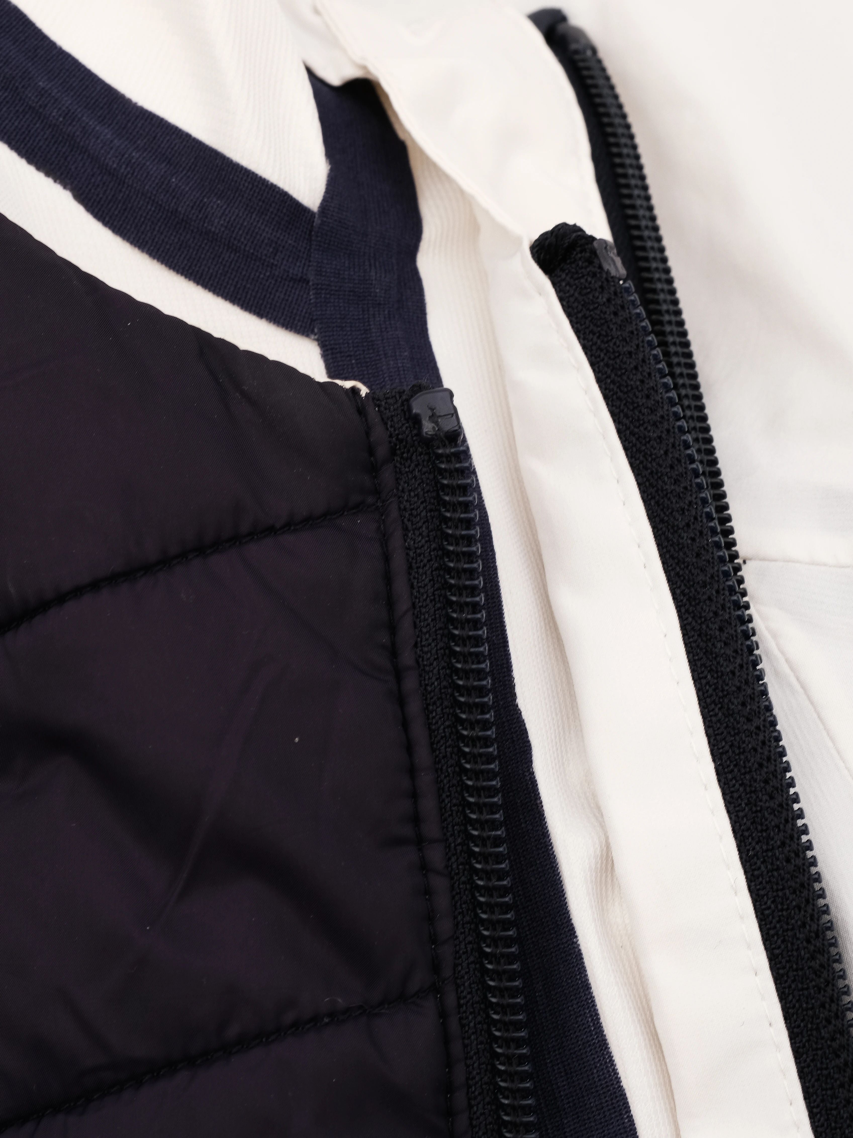 Excellent Jacadi Hooded Jacket White Nylon Size 12 for Kids